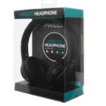 Audifono Philco Inalambrico 623 Plegable Radio FM Negro