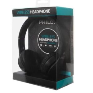 Audifono Philco Inalambrico 623 Plegable Radio FM Negro