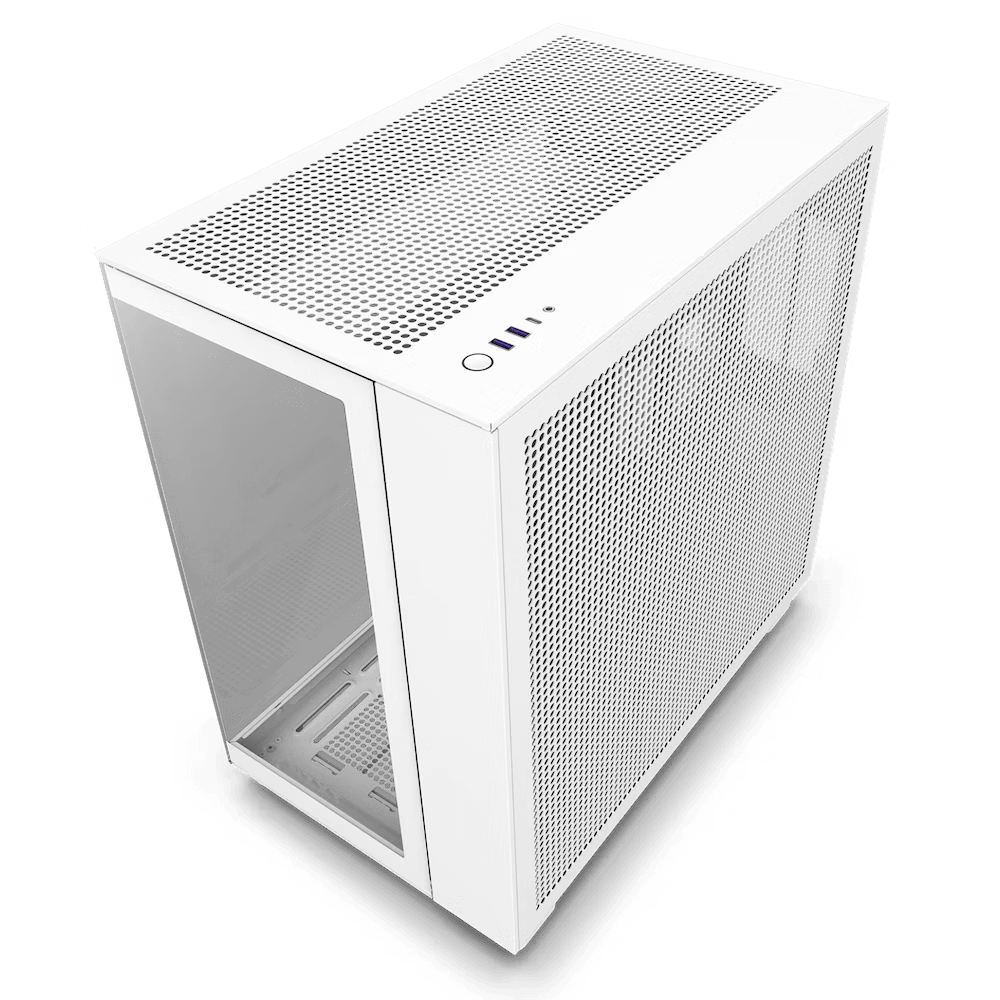 Gabinete NZXT H9 Flow ATX Mid T Blanco