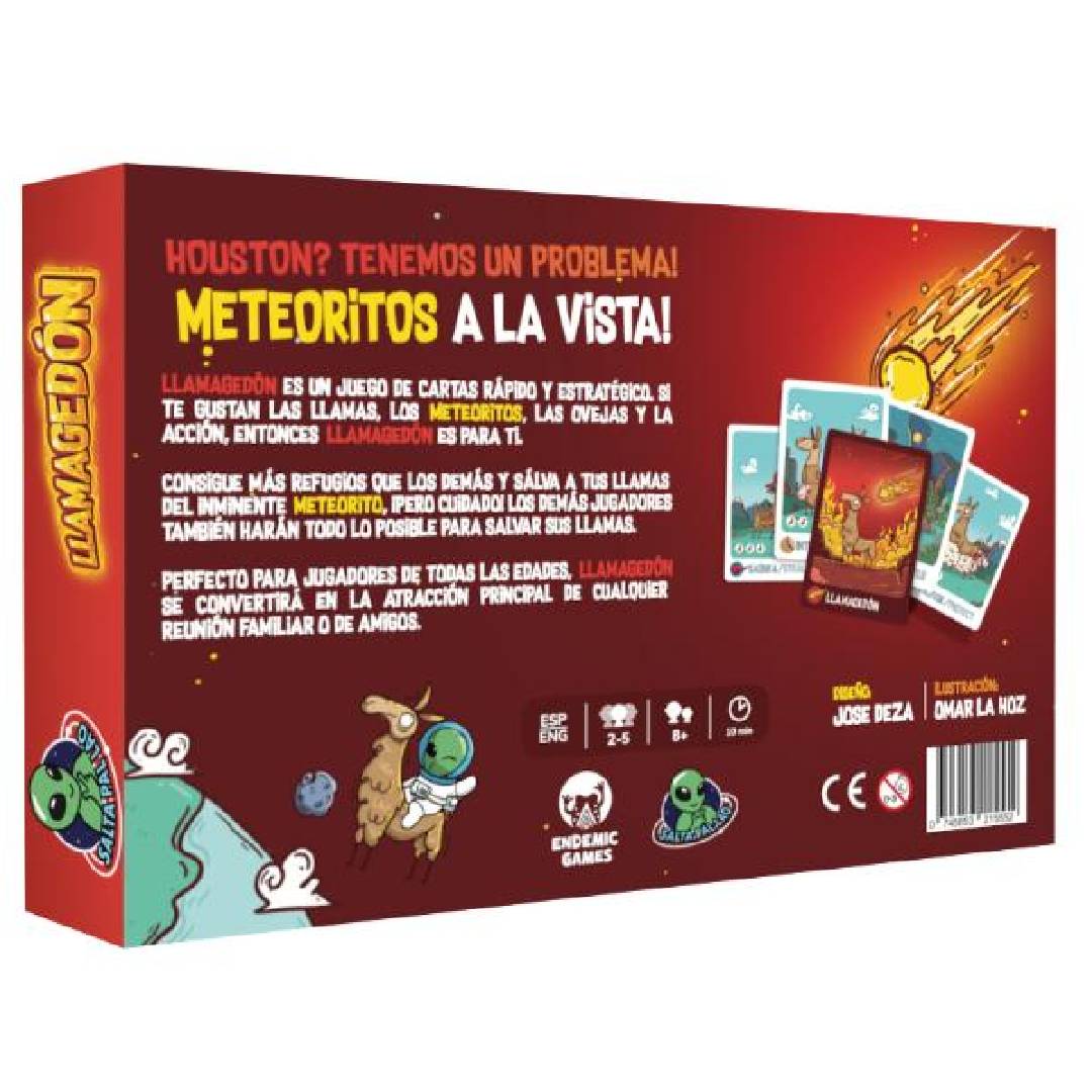 Juego de Mesa Llamagedon Salta Pal Lao