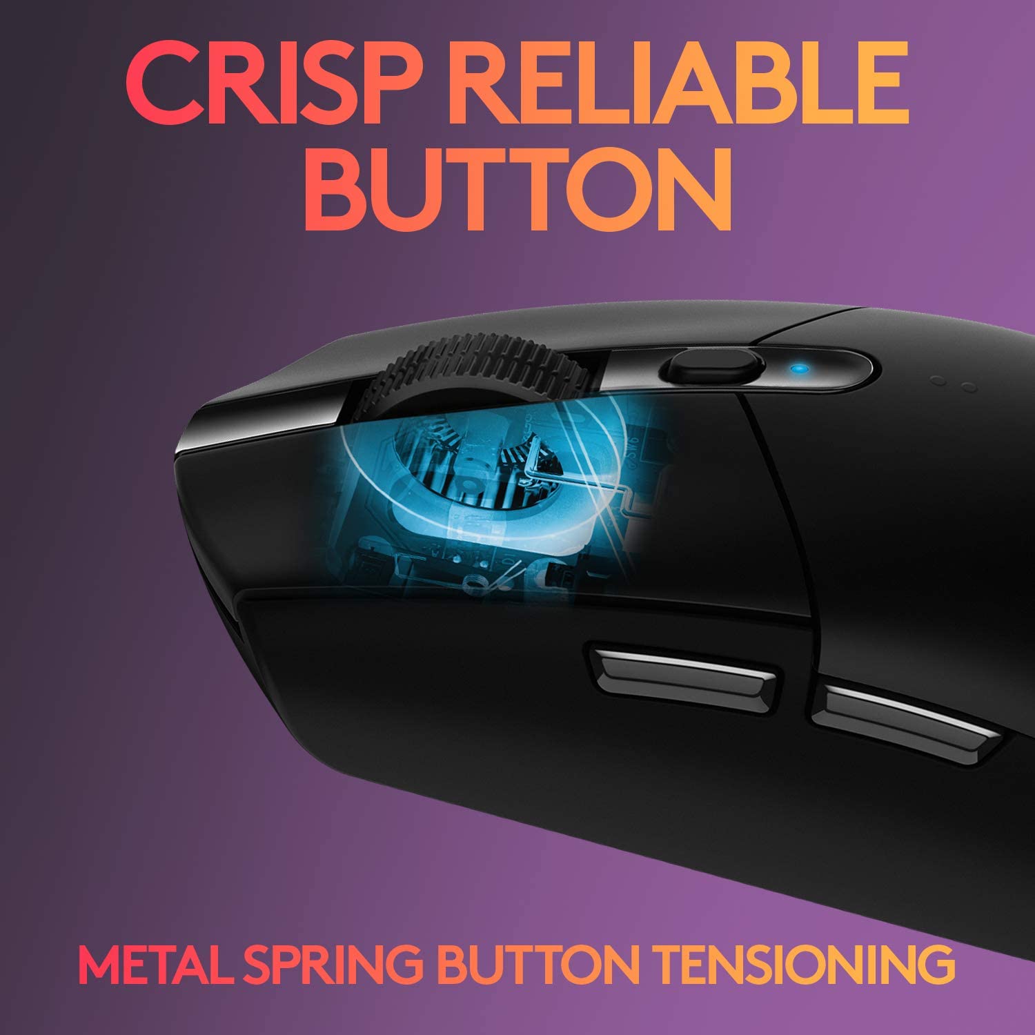 Mouse Gamer Logitech Inalambrico G305 Negro 12k dpi