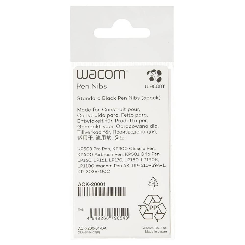 Puntas Estandar para lápices digitales Wacom Intuos4