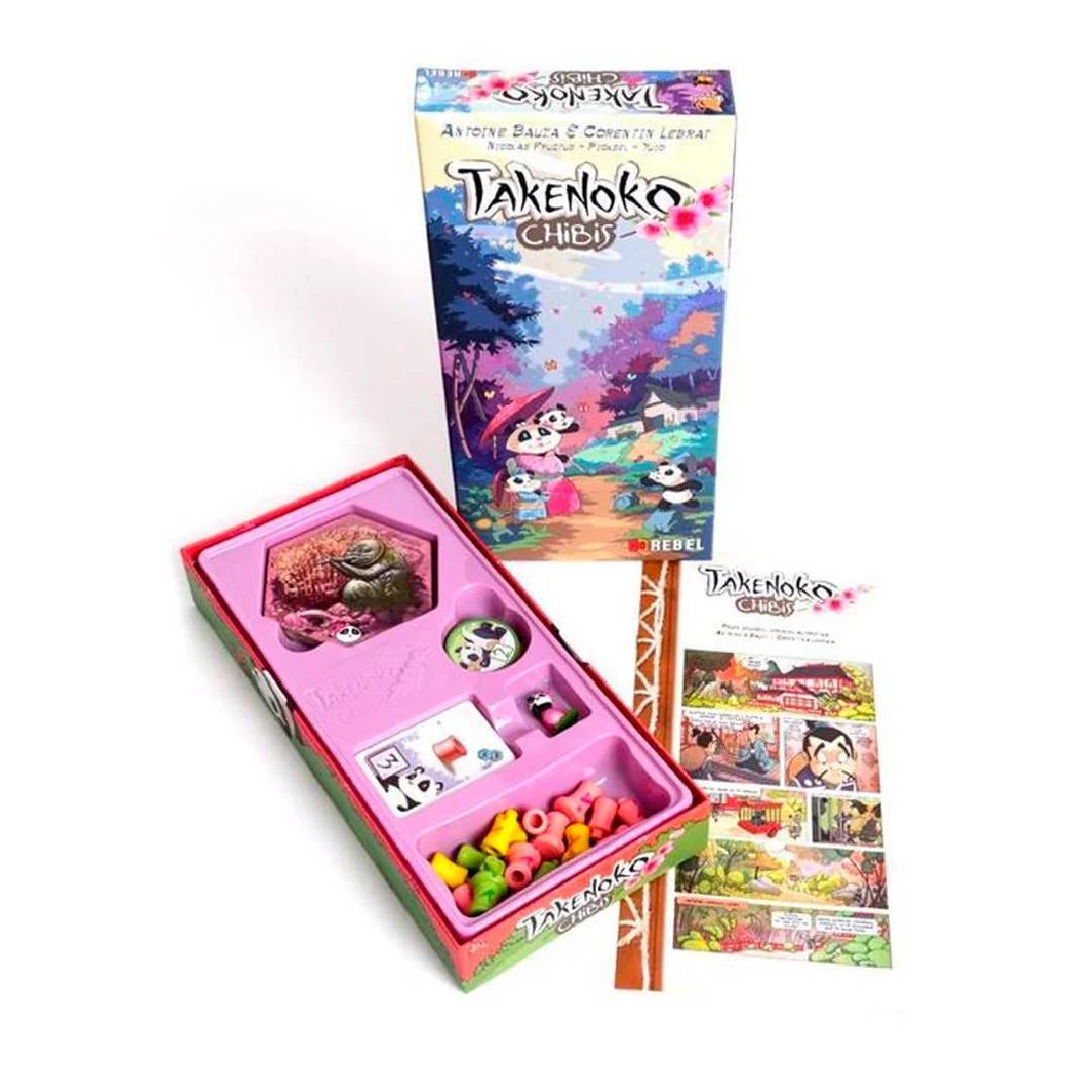 Juego de Mesa: Takenoko Chibis (Expansión) - Fractal Juegos